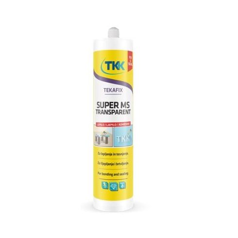 Tekafix  MS polimer alapú Építésiragasztó Transzparens 290 ml 156842