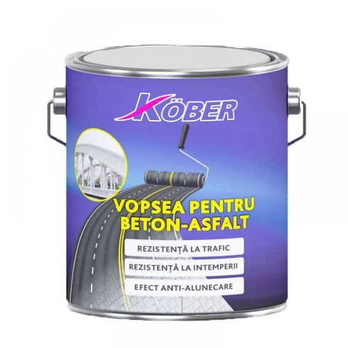 Köber betonfesték fehér 2,5l